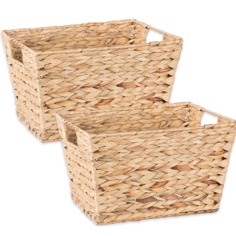 Rosecliff Heights Wicker Basket & Reviews | Wayfair